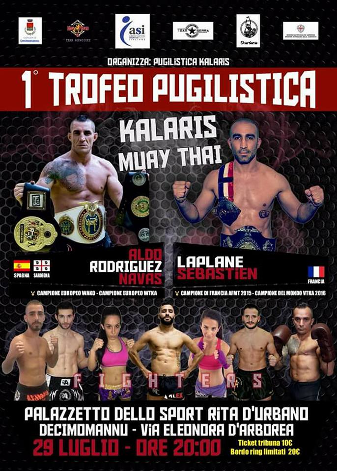 1 Trofeo Pugilistica Decimomannu - Muay Thai Aldo Rodriguez Navas