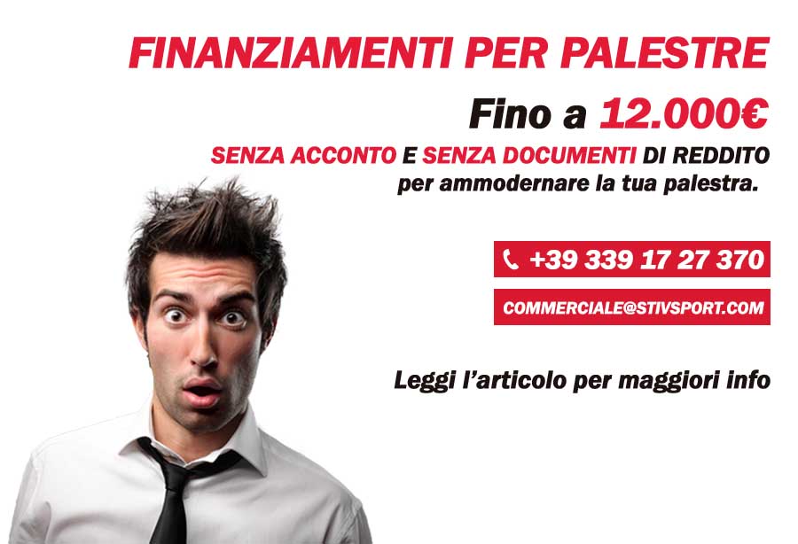 Finanziamenti per palestre fitness centri associazioni.
