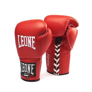Guantone Boxe Leone Rosso Supreme con Lacci Leone 1947 STIVSPORT Cagliari