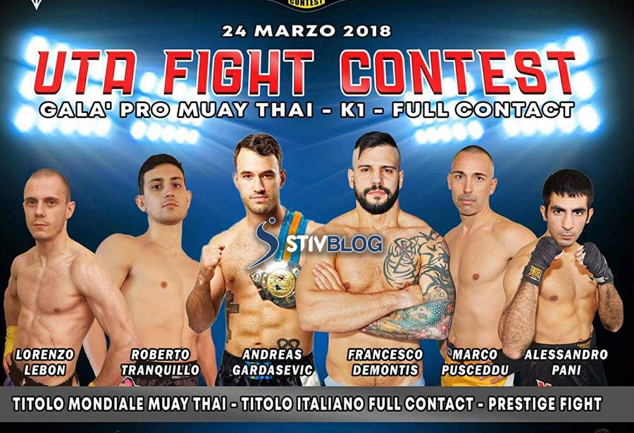 Uta Fight Contest – L’evento di Muay Thai, Boxe, K1, Full Contact in Sardegna