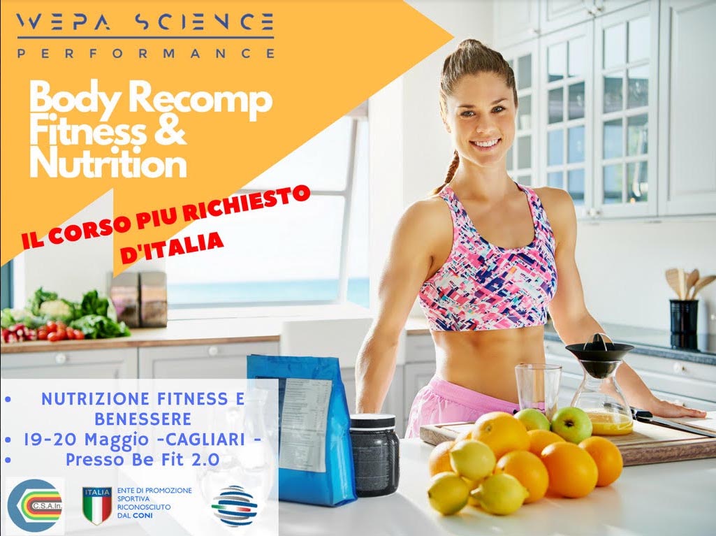 Corso di Nutrizione per Sportivi: Body Recomp Nutrition by Wepa Science